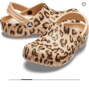 Leopard Crocs